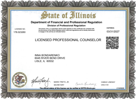 License